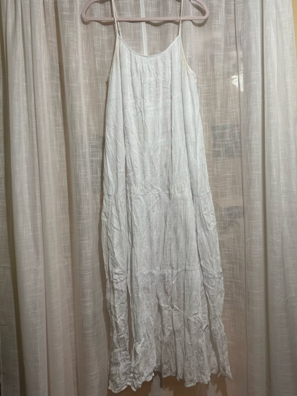 Women’s White Maxi Slip Dress